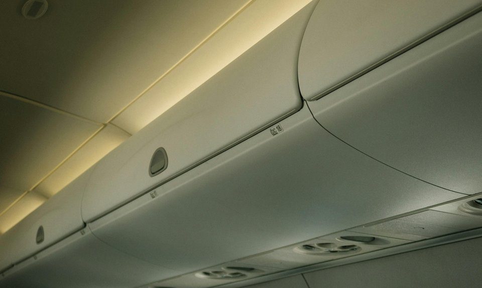 aircraft cabin lighting options